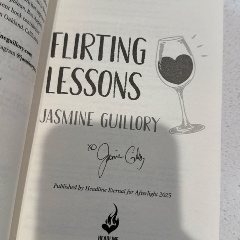 Flirting Lessons (SIGNED AFTERLIGHT EXCLUSIVE EDITION)