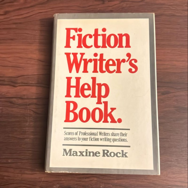 The Fiction Writer's Help Book