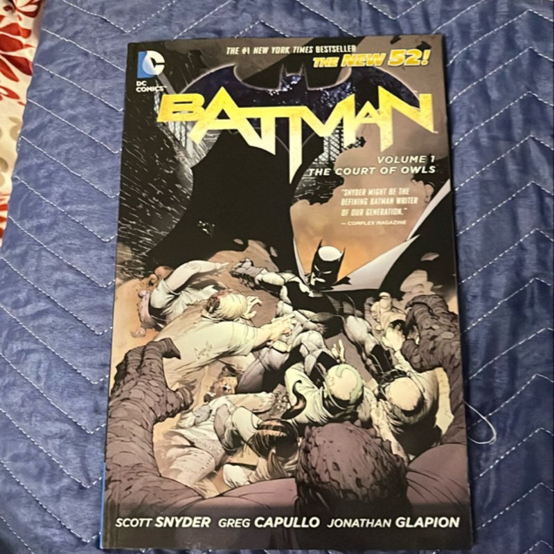 Batman 1 Court of Owls New 52