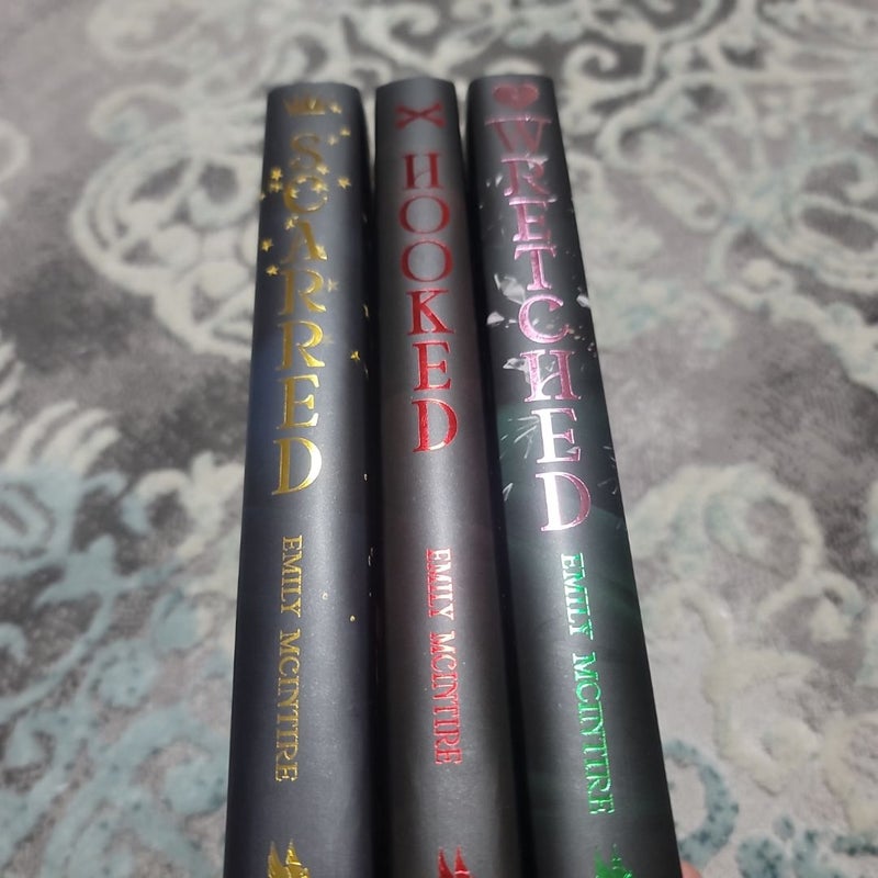 SPECIAL EDITION-Never After series books 1-3 (Hooked, Scarred, and Wretched)