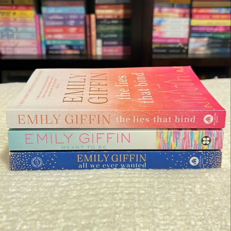 Emily Giffin Bundle