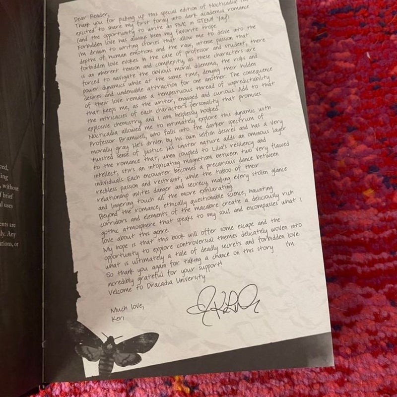 Nocticadia Lit Haven Signed Special Edition 