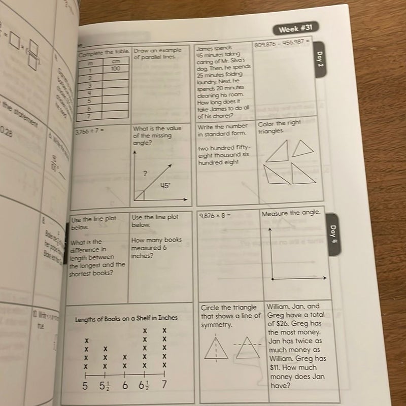 Common Core Math 4 Today