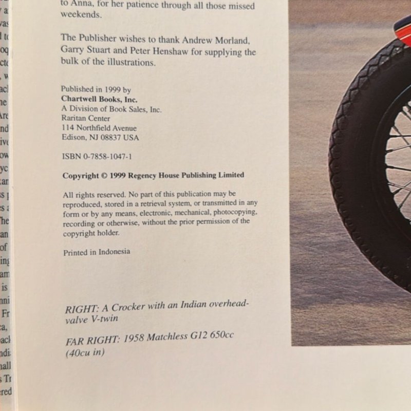 Encyclopedia of the Motorcycle