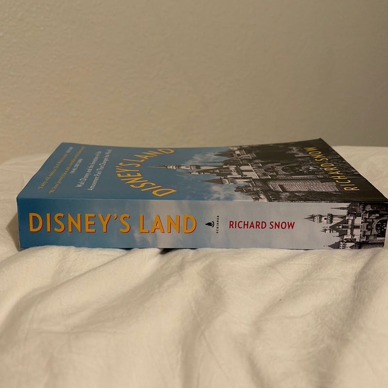 Disney's Land by Richard Snow, Paperback | Pangobooks