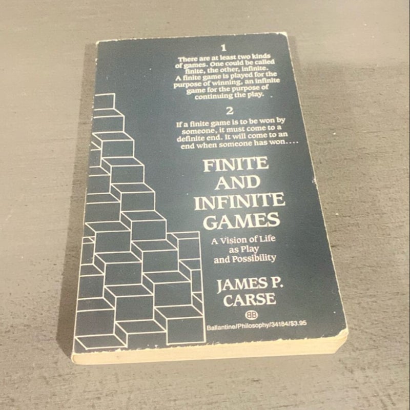 Finite and Infinite Games