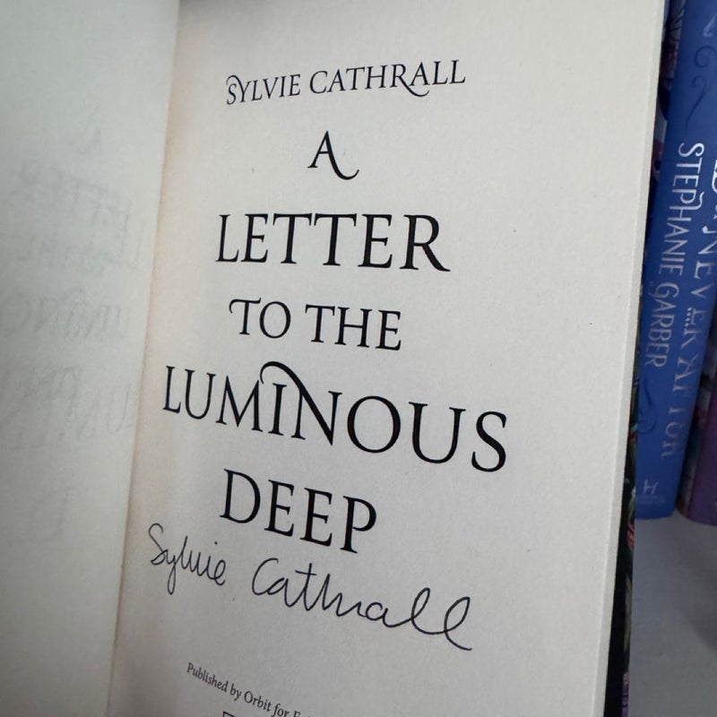 A Letter to the Luinous Deep