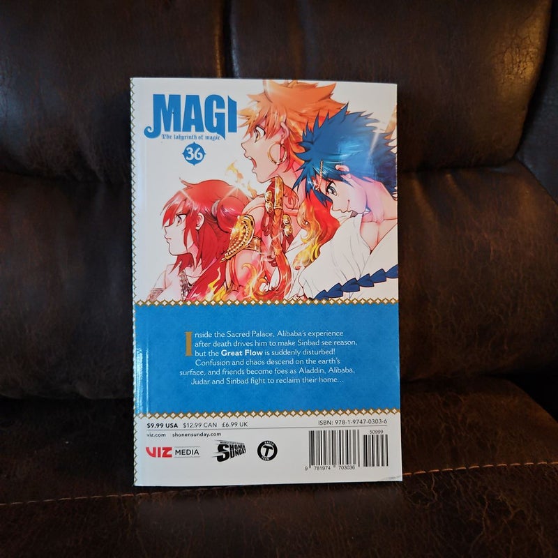 Magi: the Labyrinth of Magic, Vol. 36