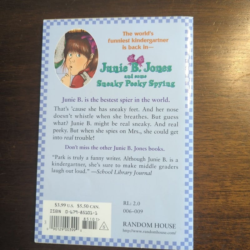 Junie B. Jones #4: Junie B. Jones and Some Sneaky Peeky Spying