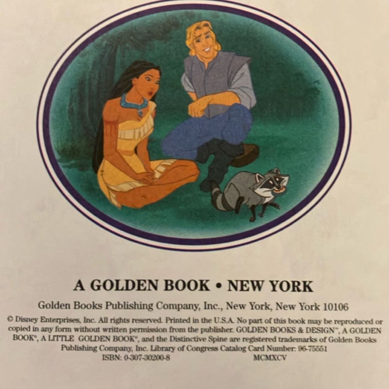 Pocahontas Little Golden Book