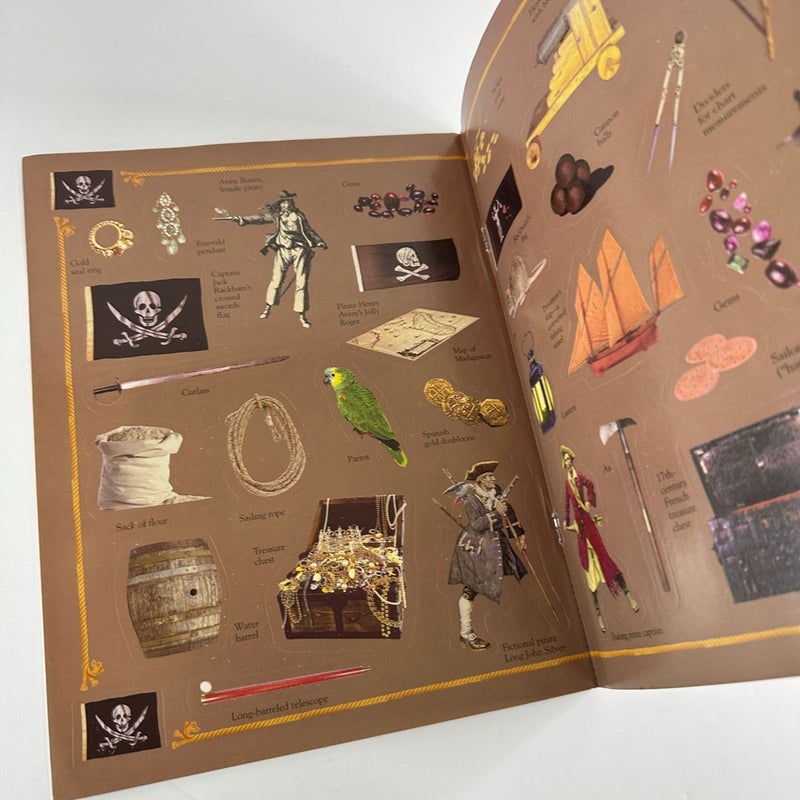 DK The Ultimate Pirate Glow in the Dark Sticker Book