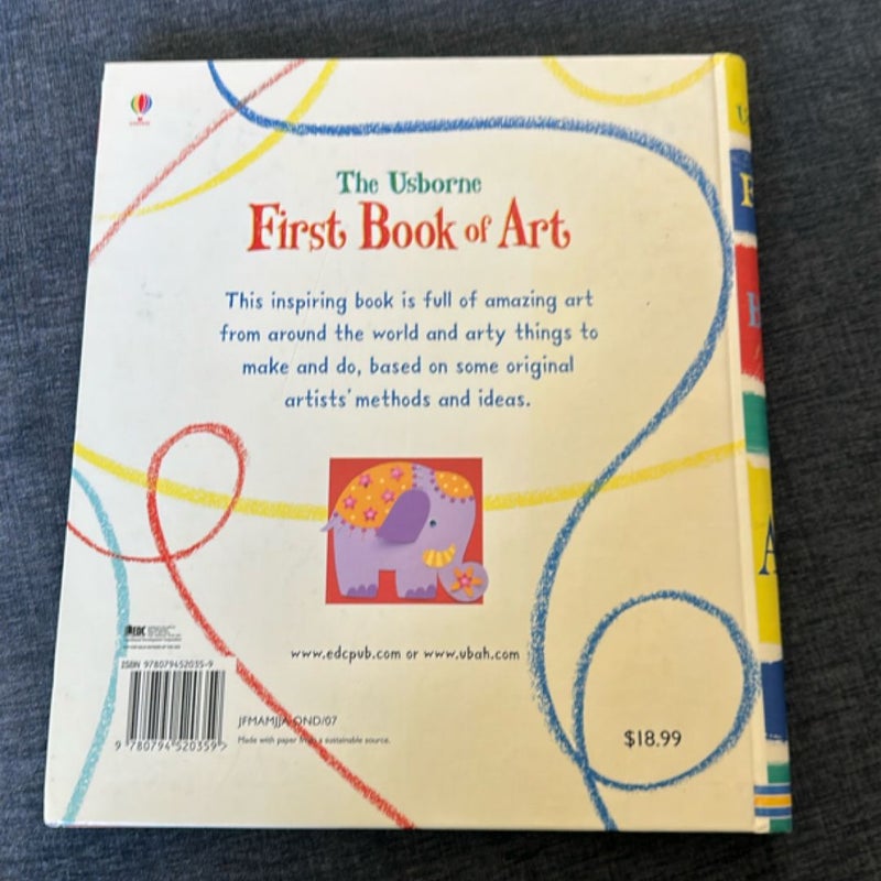 The Usborne First Book of Art