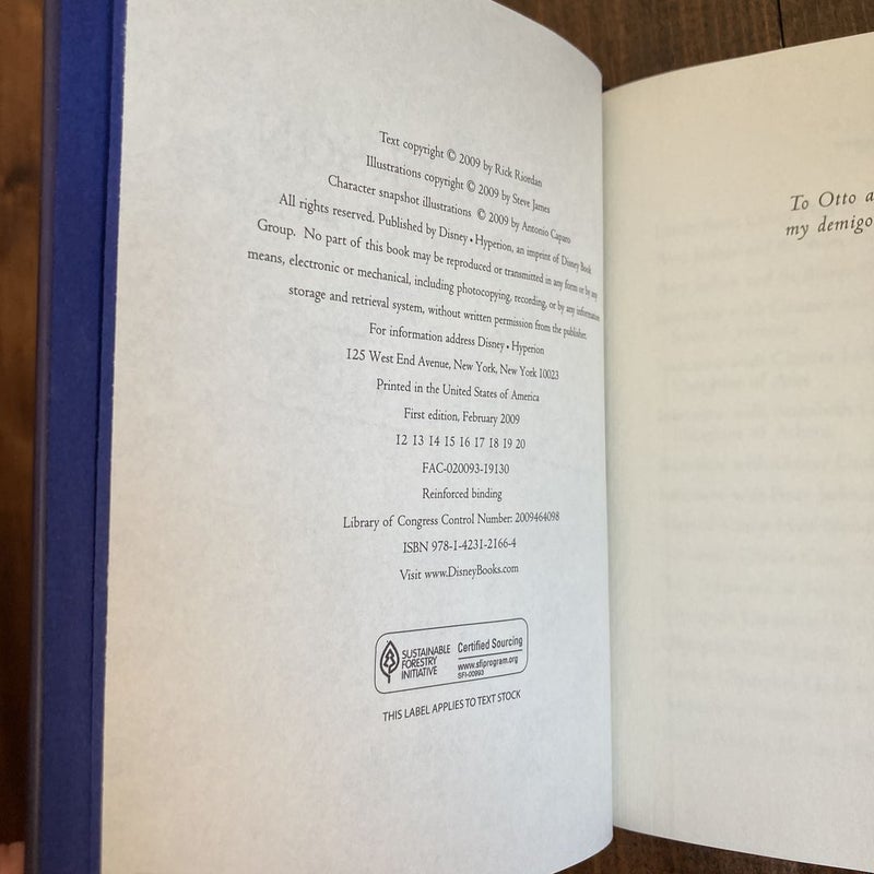 Percy Jackson: the Demigod Files