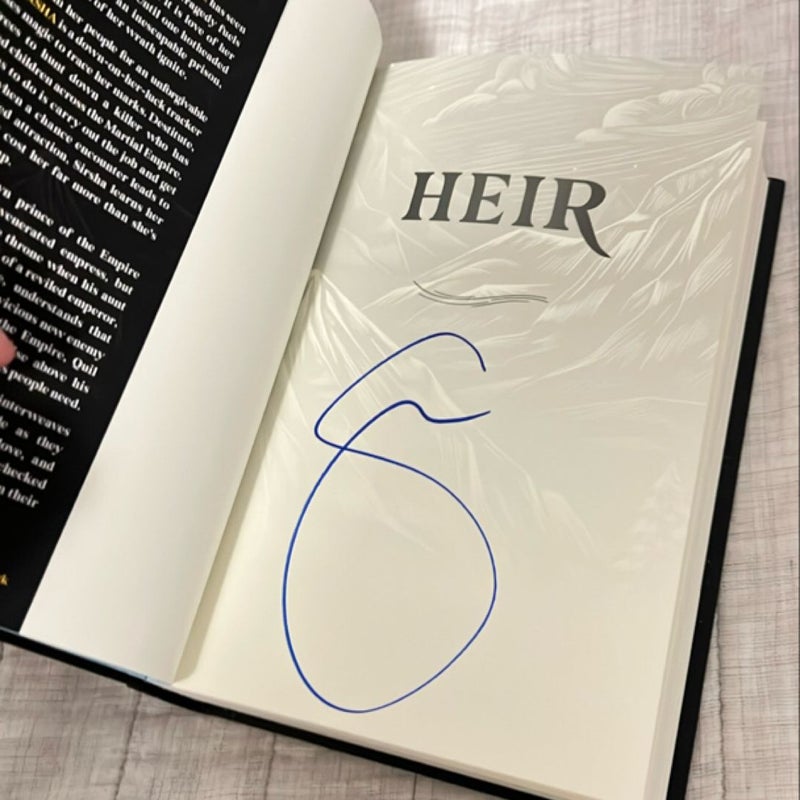 Heir - signed first edition