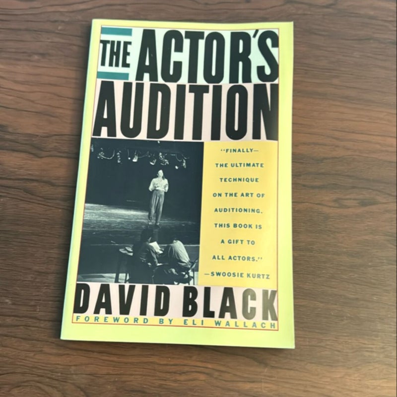 The Actor's Audition