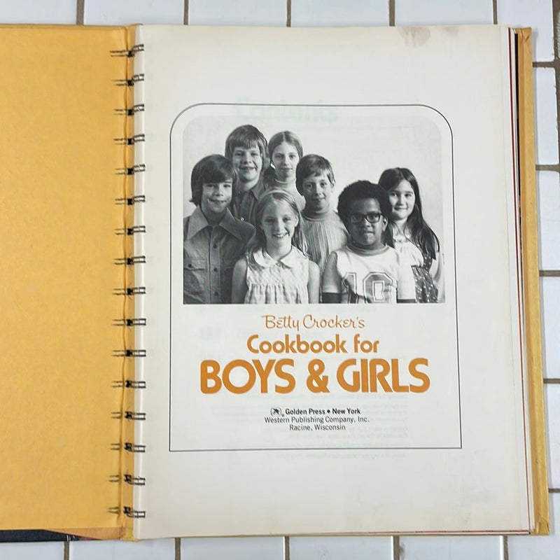 Betty Crocker’s Cookbook for Boys & Girls