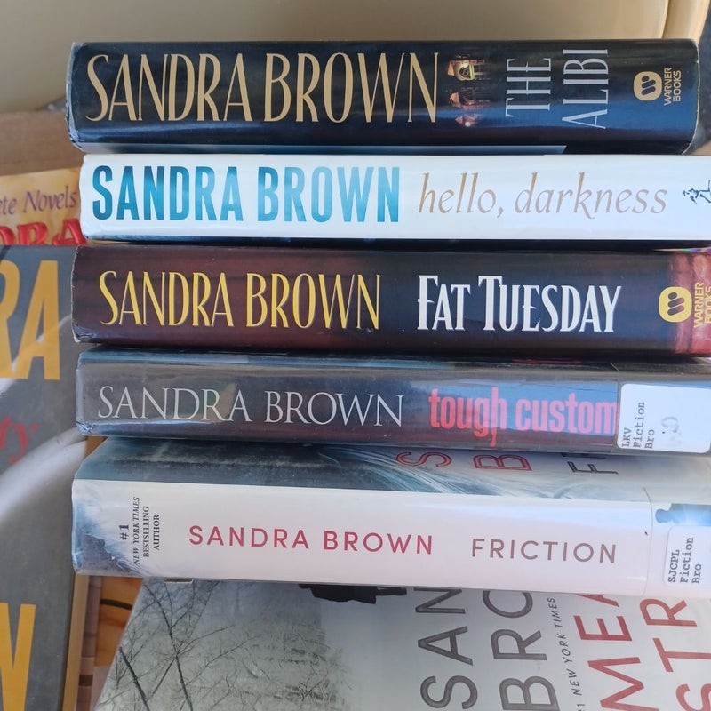 Sandra Brown hardcover 