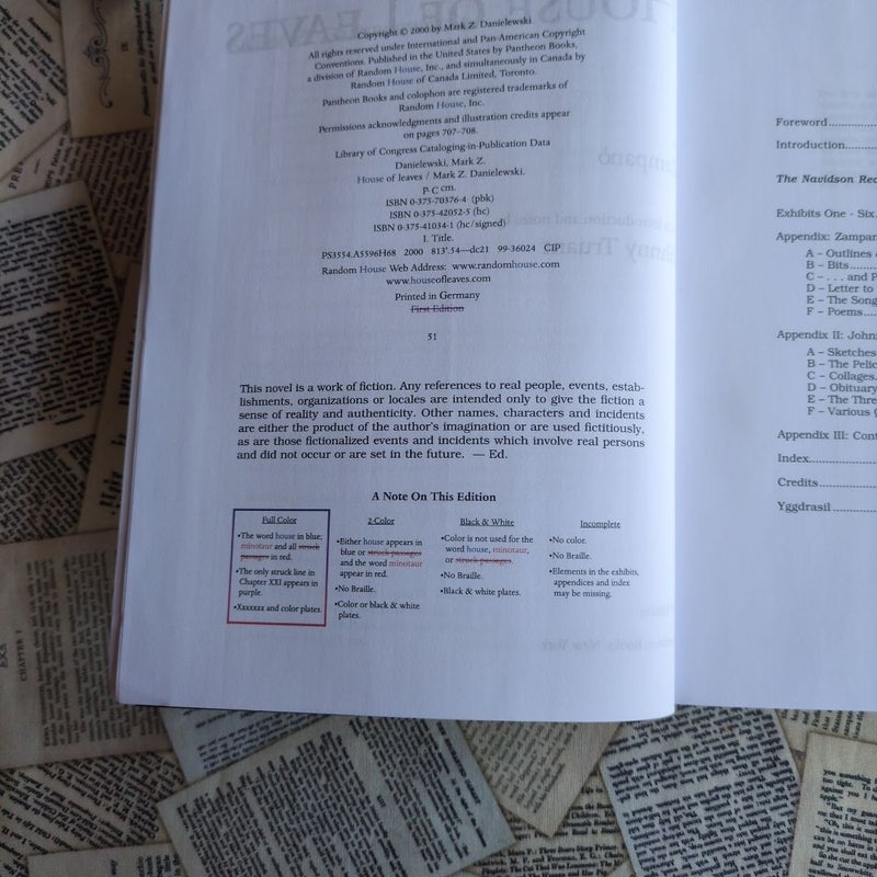 House of Leaves
