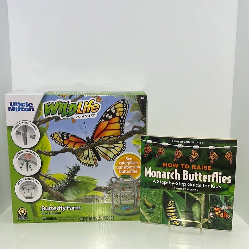 *NEW!! Monarch Butterfly Bundle: How To Raise Monarch Butterflies & Butterfly Farm