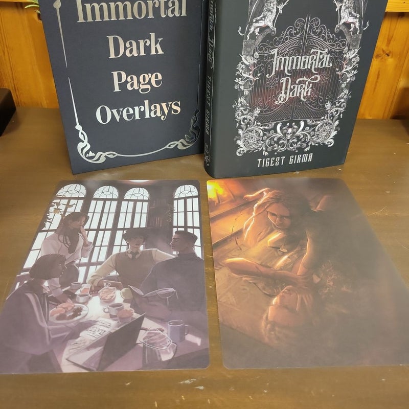 Immortal Dark with Overlays *Signed Owlcrate Special Edition*