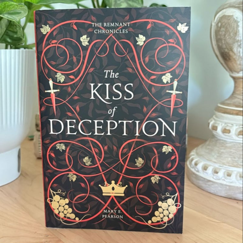 The Kiss of Deception UK cover