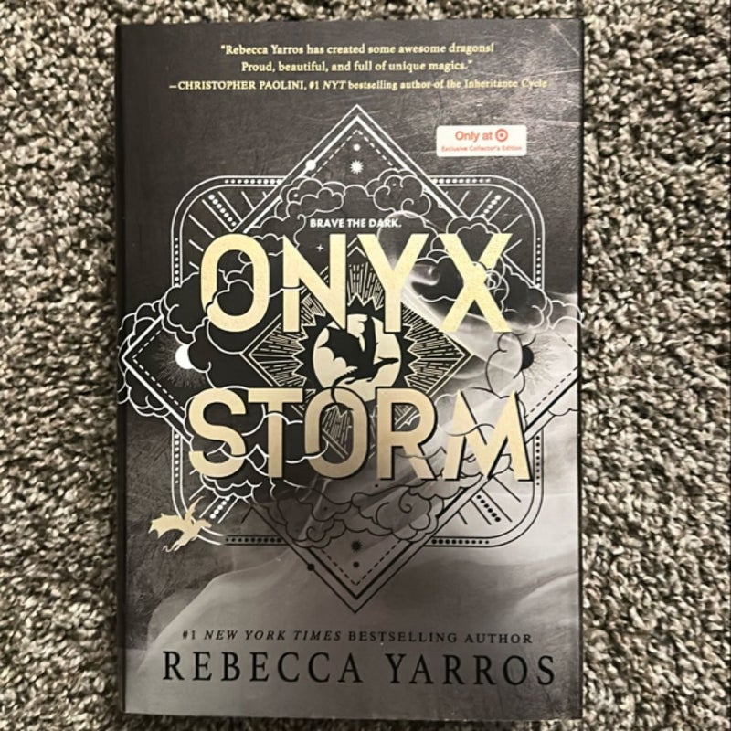 Onyx Storm Target Deluxe Edition with Artwork