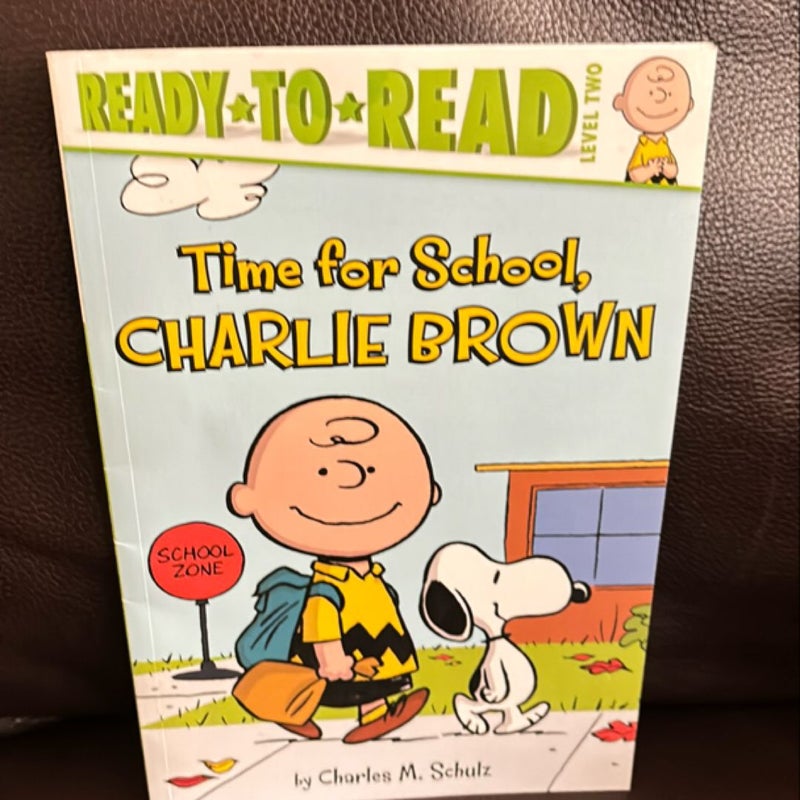 Time for School, Charlie Brown