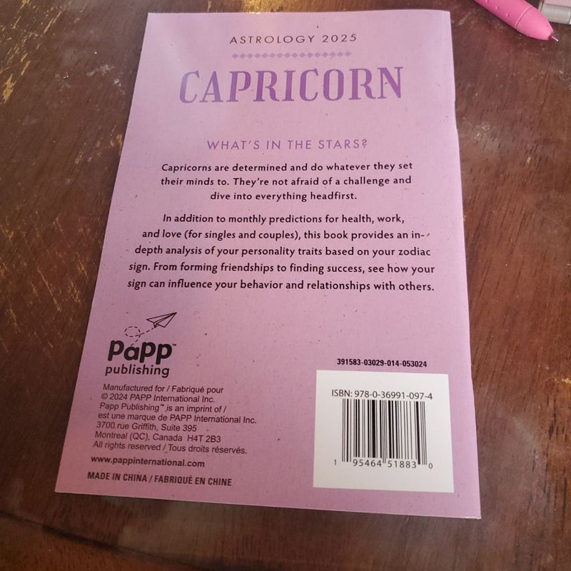 Capricorn: Your 2025 Astrological Guide