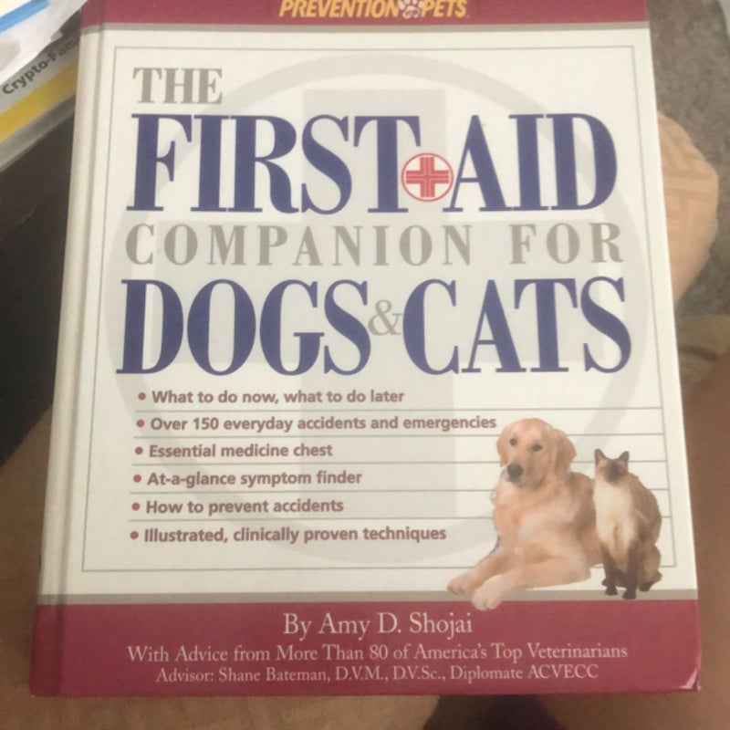 The First-Aid Companion for Dogs and Cats