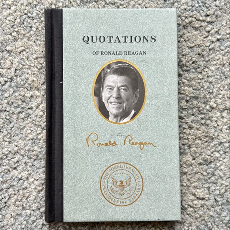 Quotations of Ronald Reagan