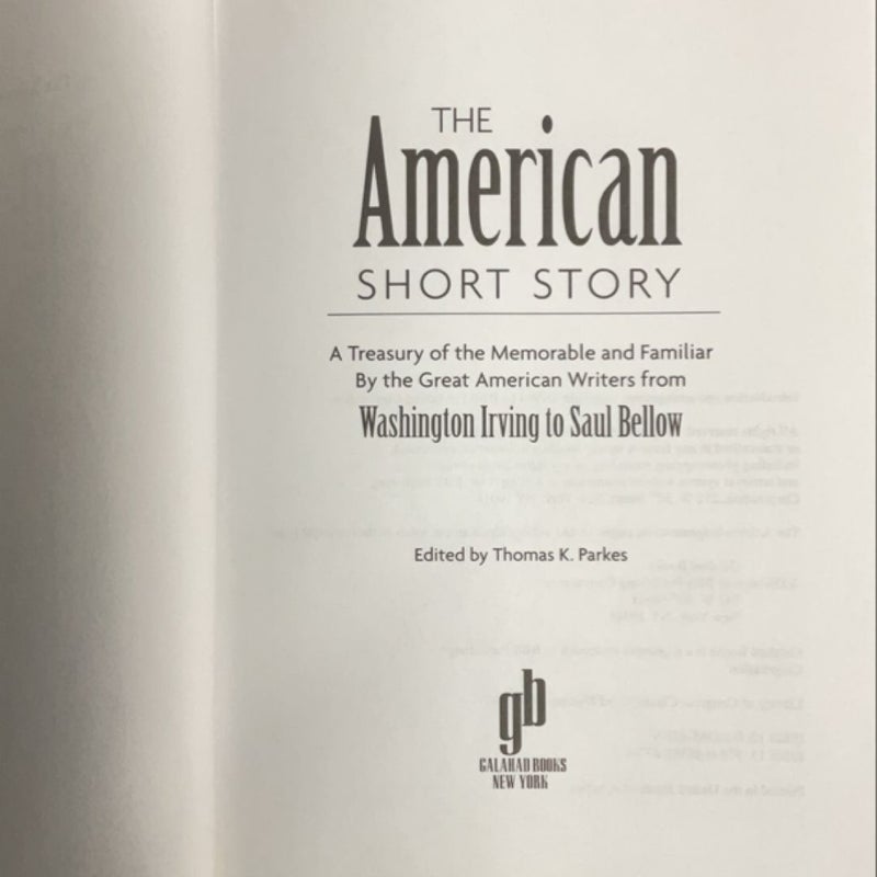 American Short Story