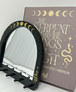 Serpent and the wings of night hanging mirror hi
