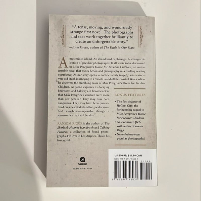 Miss Peregrine's Home for Peculiar Children