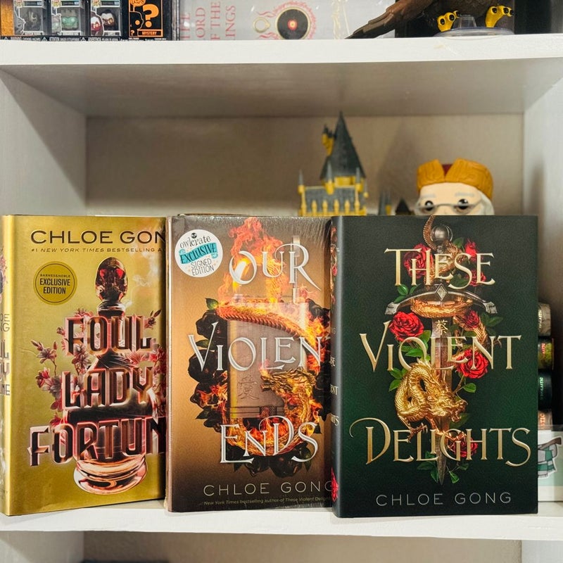 These Violent Delights Duet (Owlcrate) & Foul Lady Fortune (BN)