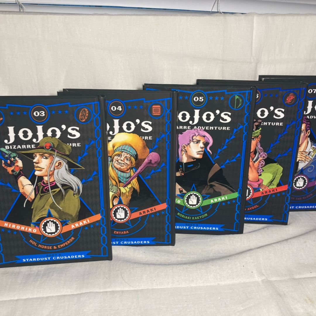JoJo's Bizarre Adventure: Part 3--Stardust Crusaders, Vol. 3-7