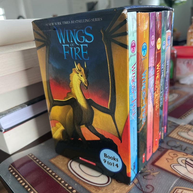 Wings of fire set 9-14