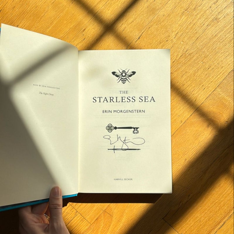 The Starless Sea SIGNED Waterstones Special Edition
