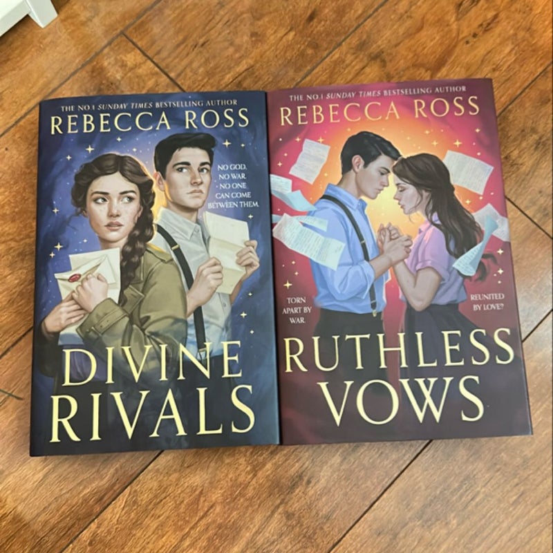 Divine Rivals and Ruthless Vows UK Editions