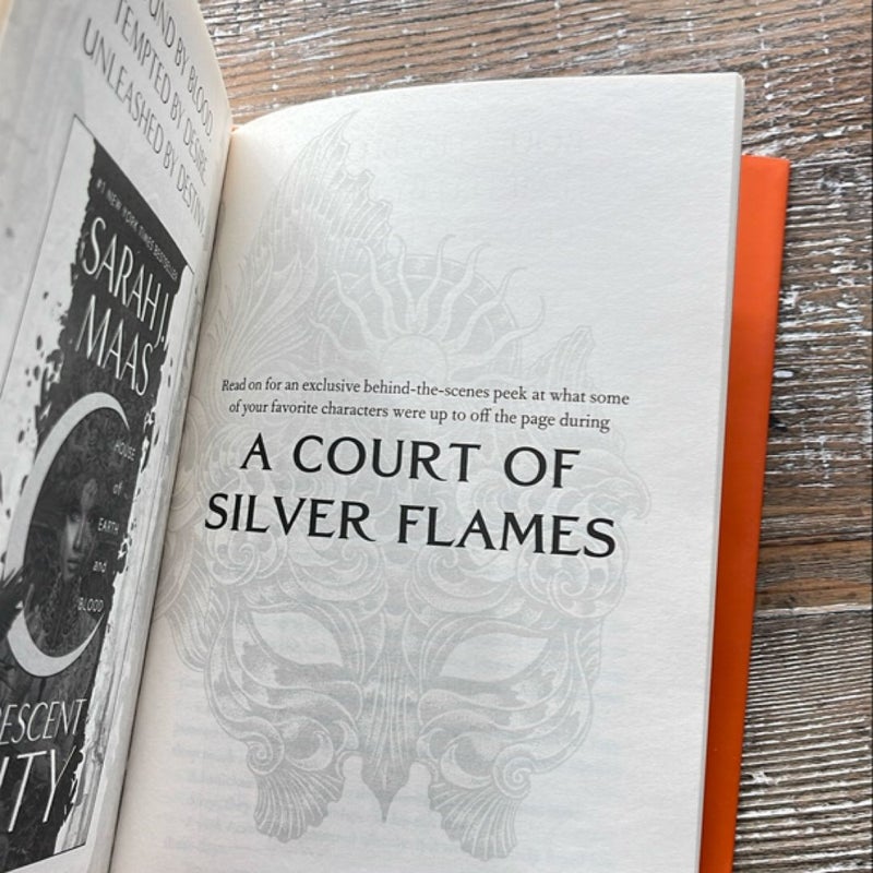 A  Court of Silver Flames. BAM Books-A-Million Exclusive. Very Rare Edition. 