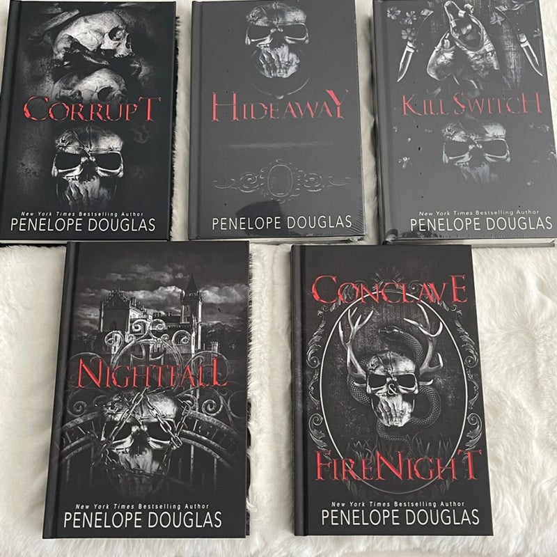 Mystic Box Complete Devils Night Series by Penelope Douglas, Hardcover