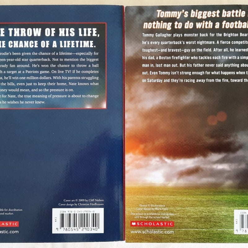 Set/Bundle Mike Lupica: Million-Dollar Throw, Last Man Out, No Slam Dunk, Fast Break, The Extra Yard, Game Changers: Heavy Hitters