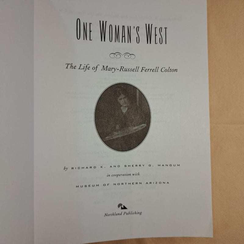 One Woman's West