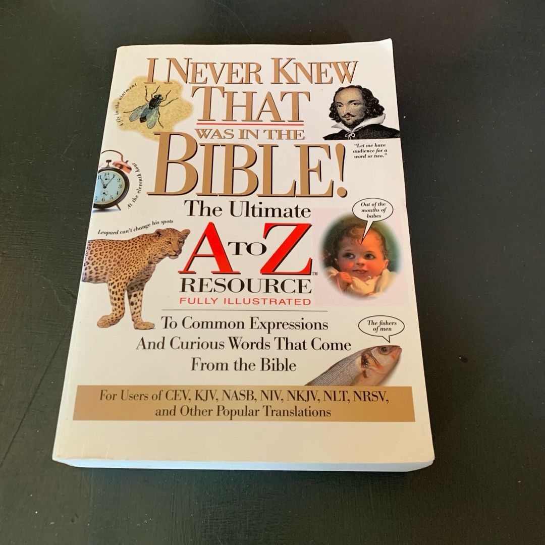 I Never Knew That Was in the Bible!