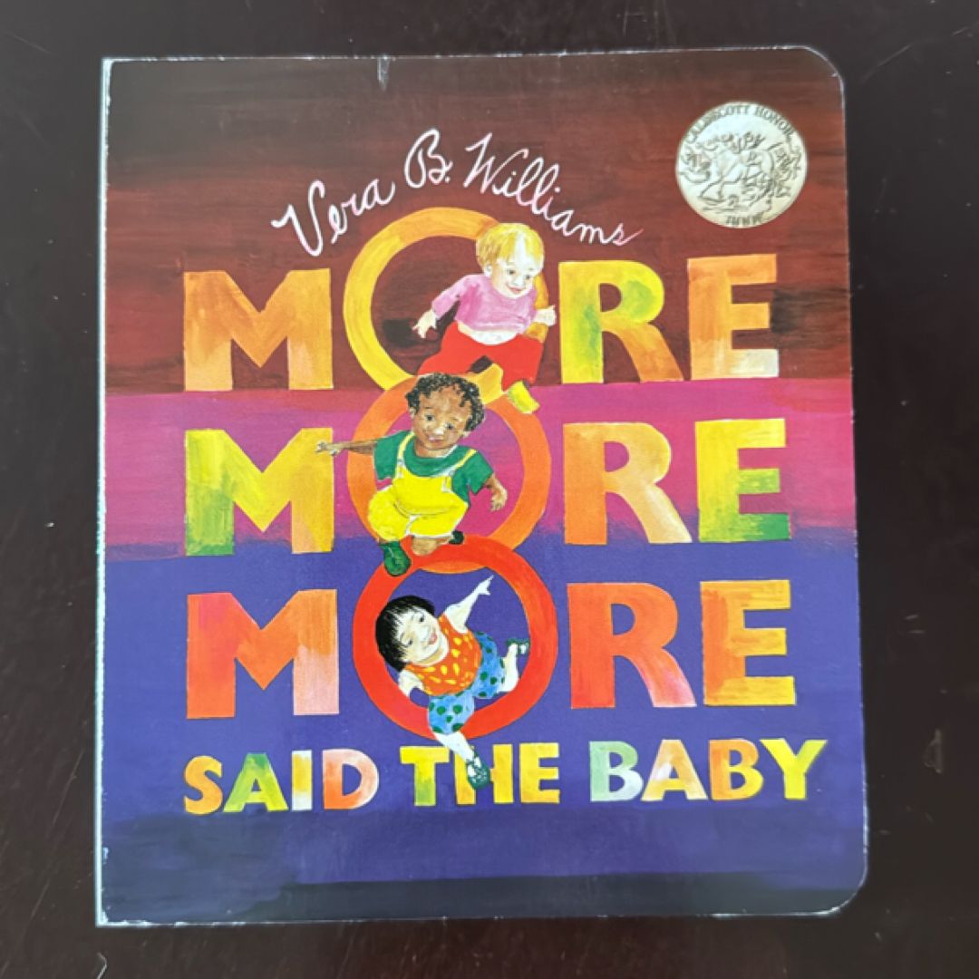 More More More, Said the Baby Board Book