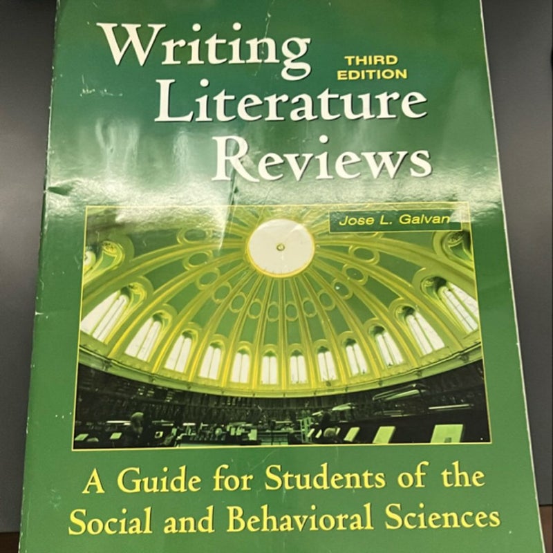 Writing Literature Reviews