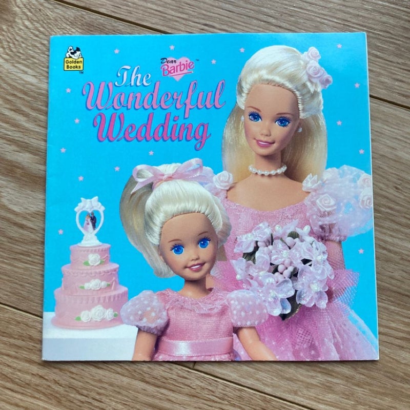 Bundle of (9) Barbie Books Golden Books 1990s