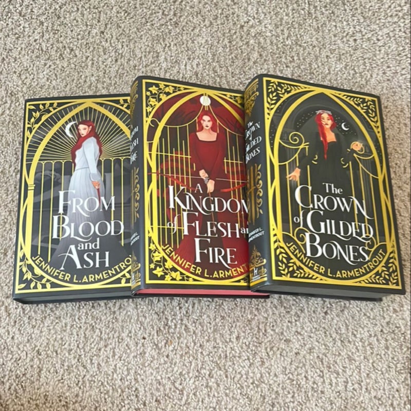 From Blood and Ash Trilogy (Fairyloot Special Edition Set)