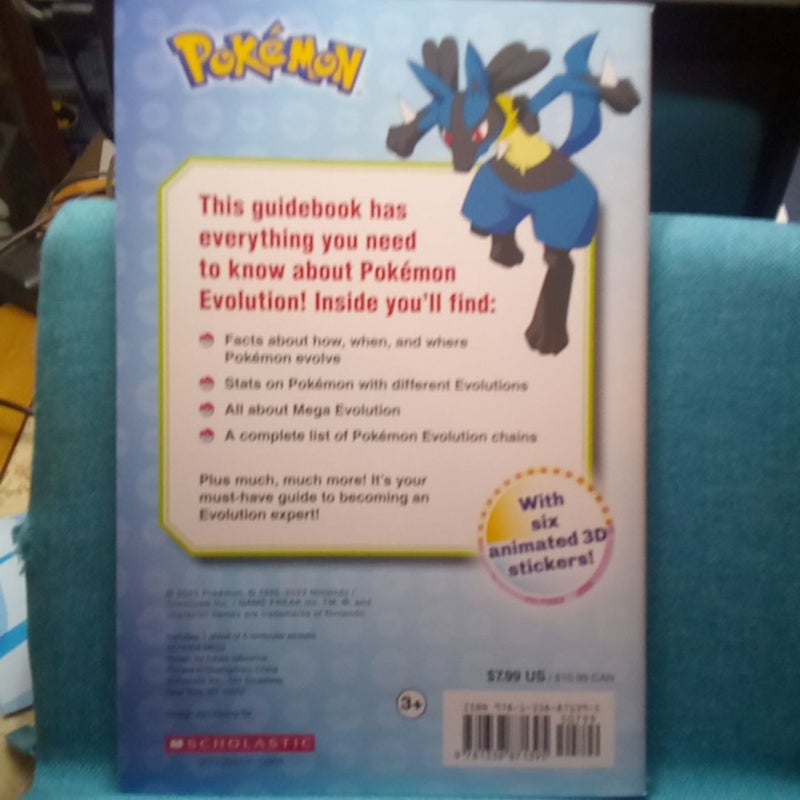 Ready, Set, Evolve! Handbook: with 3D Stickers (Pokémon) (Media Tie-In)