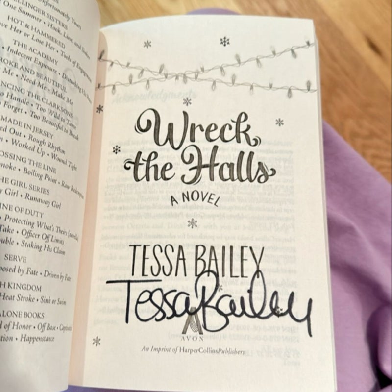 Wreck the Halls - Signed 