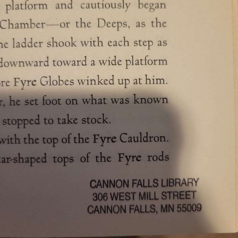 Septimus Heap, Book Seven: Fyre